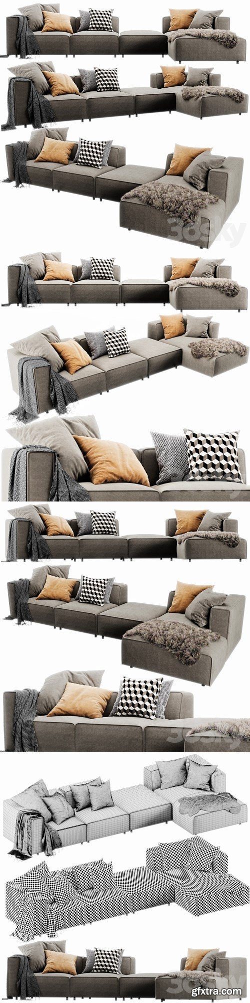 BoCOncept CArmo Sectional