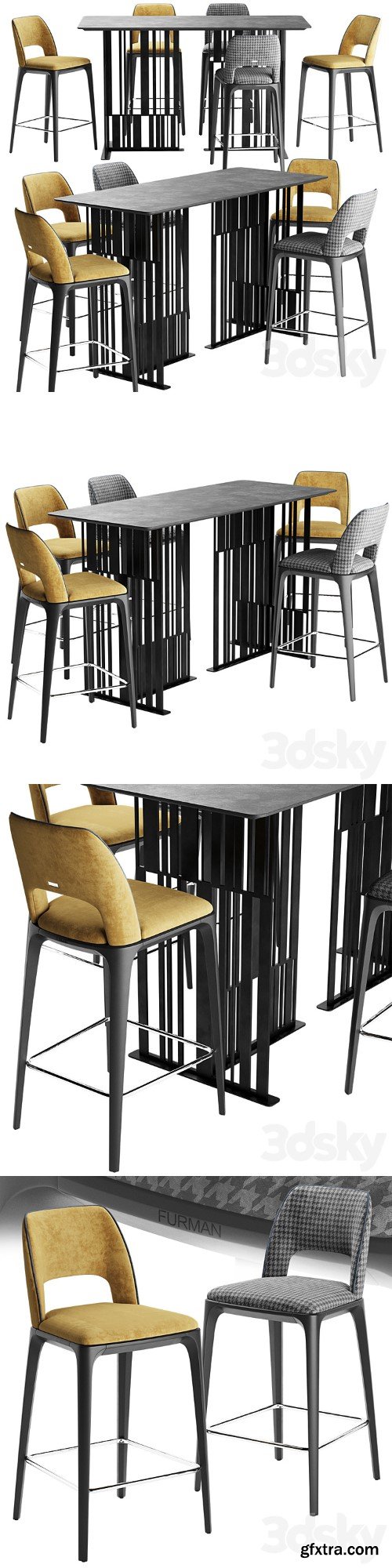 Play Furman Chair Bar Solo Table