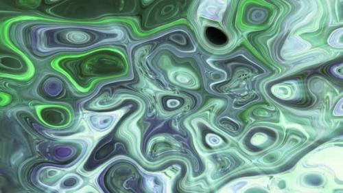Videohive - Abstract wavy flowing liquid .Moving shape layer style with texture pattern glossy motion background - 48044565 - 48044565