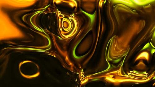 Videohive - Abstract wavy flowing liquid .Moving shape layer style with texture pattern glossy motion background - 48044567 - 48044567