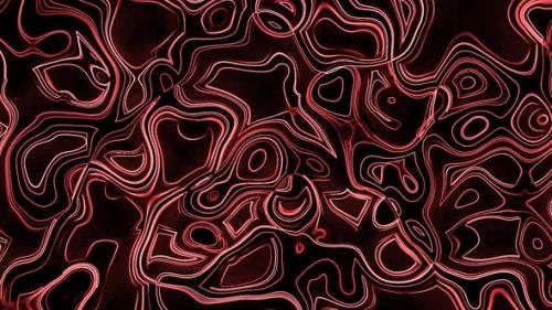 Videohive - Abstract wavy flowing liquid .Moving shape layer style with texture pattern glossy motion background - 48044571 - 48044571