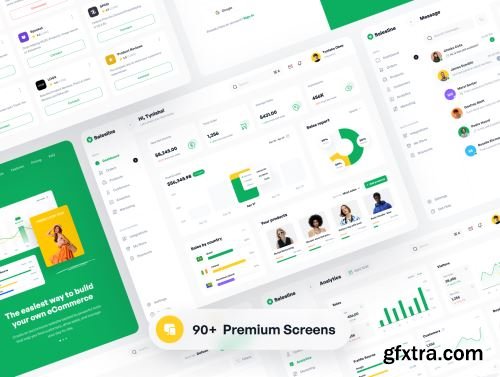 Salesline - Sales Analytics Dashboard UI Kit Ui8.net