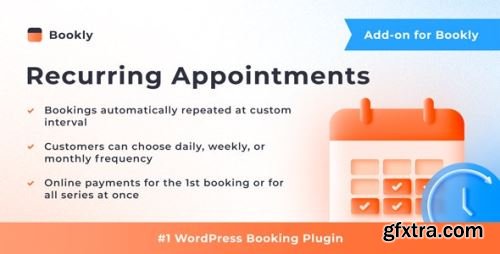 CodeCanyon - Bookly Recurring Appointments (Add-on) v5.6 - 19497634 - Nulled