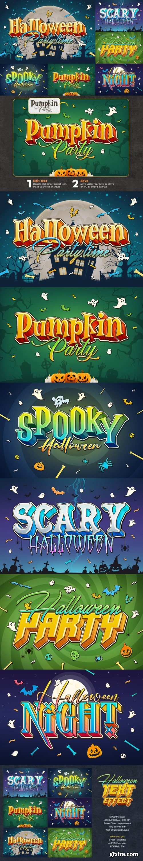 Halloween Text Effects