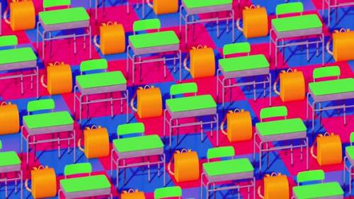 Videohive - Back To School For Pop Art Style 02 HD - 48047013 - 48047013