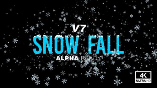 Videohive - Snowfall Loop V7 - 48068217 - 48068217