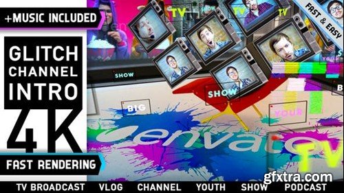 Videohive Crazy Podcast Show Intro 24722708