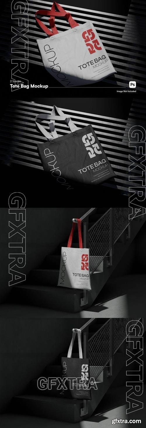 Tote Bag Mockup DU53DZZ