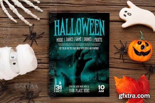 Halloween Flyer Template XR6XJ2K