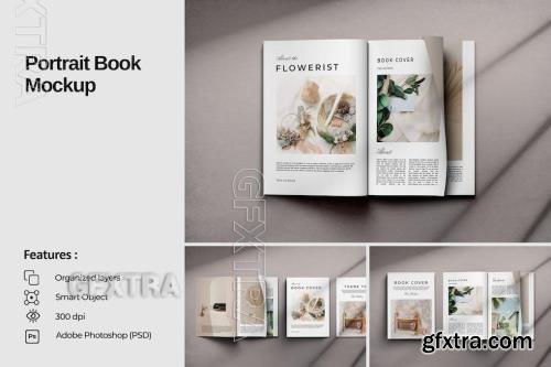 Portrait Book Mockup 3BRMKE4