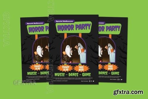 Horor Party Flyers HGZS7RA