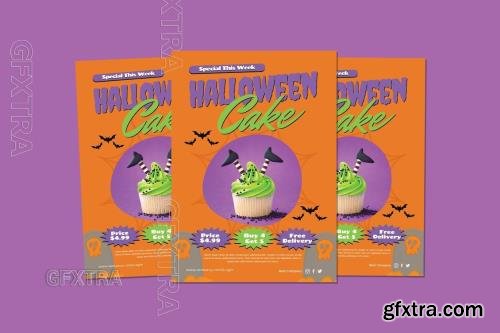 Halloween Cake Flyers U2UDLR6