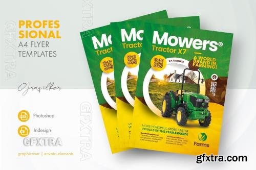 Mower Farm Flyer Templates KK4ARNM