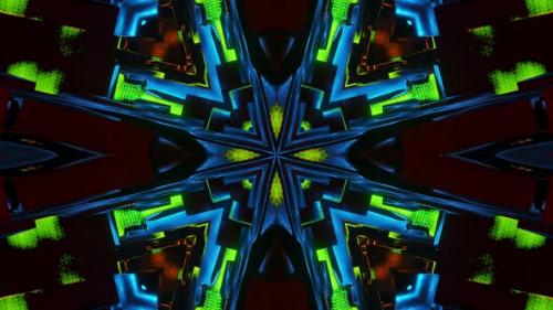 Videohive - Kaleidoscope style animation. Kaleidoscope VJ loop - 48042831 - 48042831