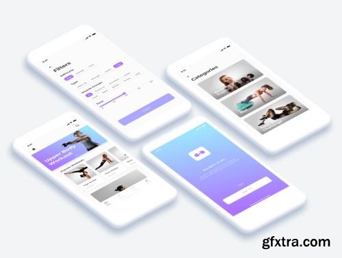 Gofit - Fitness & Workout App UI Kit