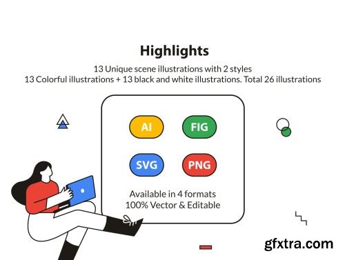 ROSE - Business & Startup Illustration Pack Ui8.net