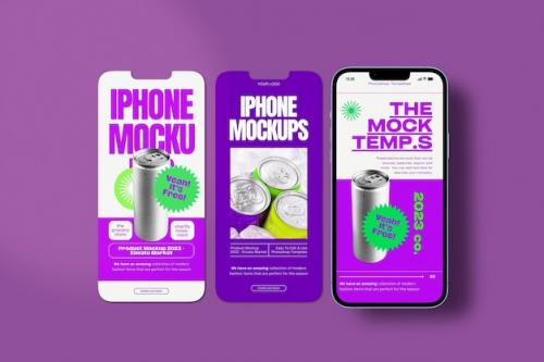 Premium PSD | Screen phone mockup Premium PSD