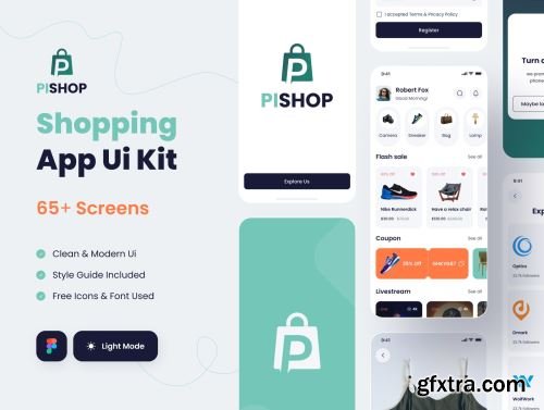 PiShop - Shopping App Ui8.net