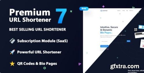 CodeCanyon - Premium URL Shortener - Link Shortener, Bio Pages & QR Codes v7.1.2 - 3688135 - Nulled