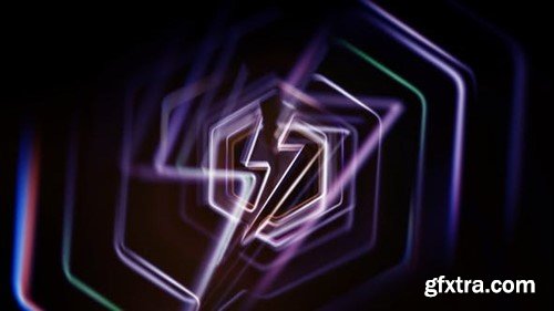 Videohive Glitch Lines Logo 48260244