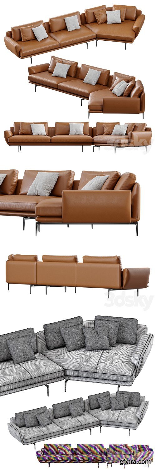 Poltrona Frau / Get Back Sofa