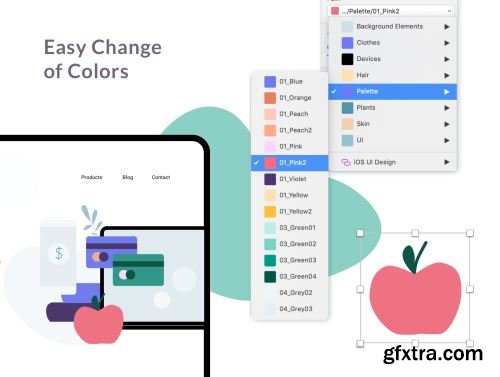 Simple Illustration System Ui8.net