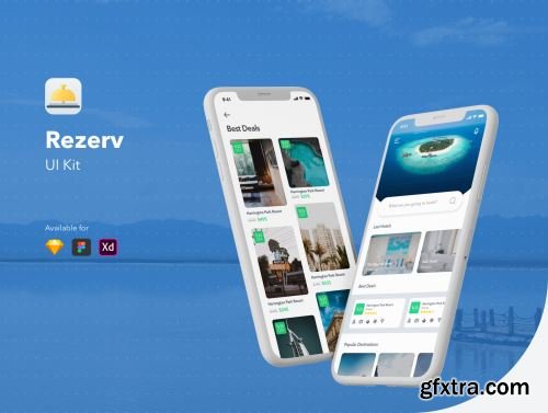 Rezerv Hotel & Booking UI Kit Ui8.net