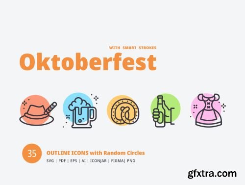 Oktoberfest Random Circles Ui8.net