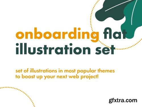 Onboarding Flat Illustration Pack Ui8.net