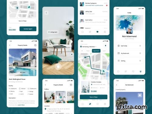 Omah - Real Estate Mobile App Ui8.net