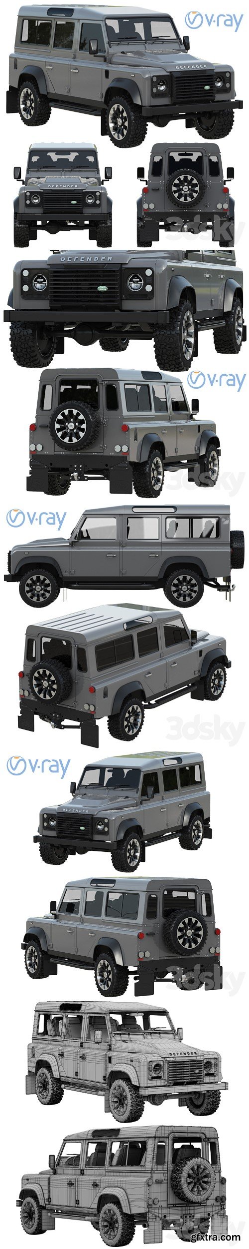 Land Rover Defender Works V8 4-door 2018