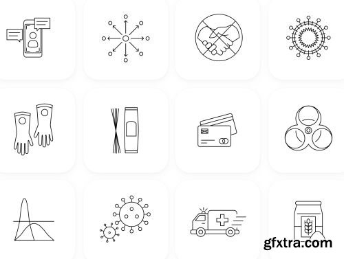 Nucleus Icons – Pandemic Edition Ui8.net