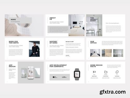 NORS - Powerpoint Template + Big Bonus Ui8.net
