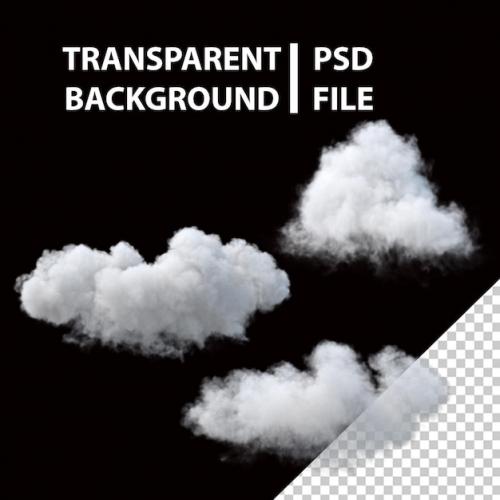 Premium PSD | Cloud png Premium PSD