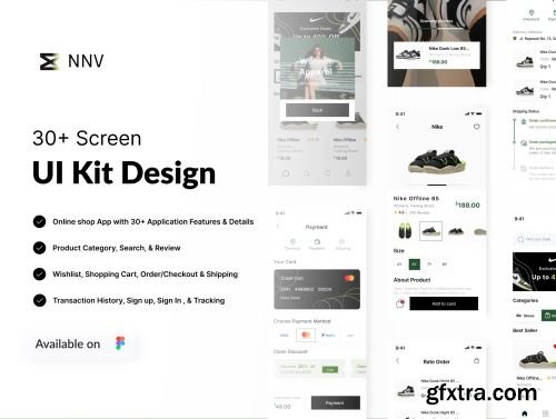 NNV - Shoes Store UI KIT Ui8.net