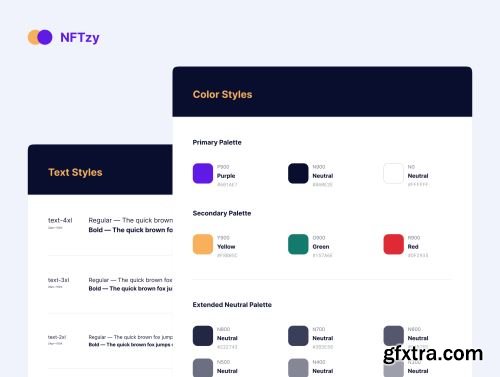 NFTzy - NFT Marketplace Mobile App UI Kit Ui8.net