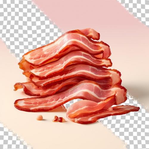 Premium PSD | Chopped bacon Premium PSD