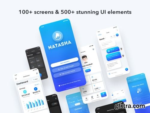 Natasha - Multi-Purpose Dashboard UI Kit Ui8.net