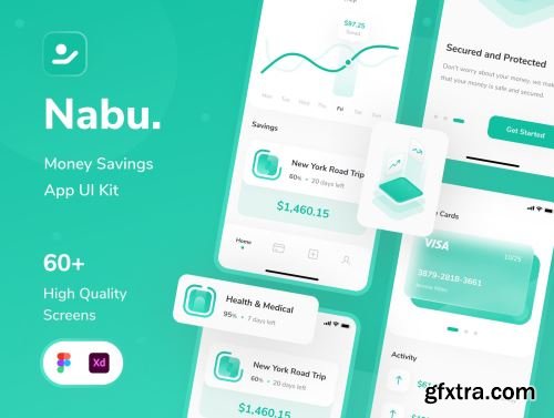 Nabu - Money Savings App UI KIt Ui8.net