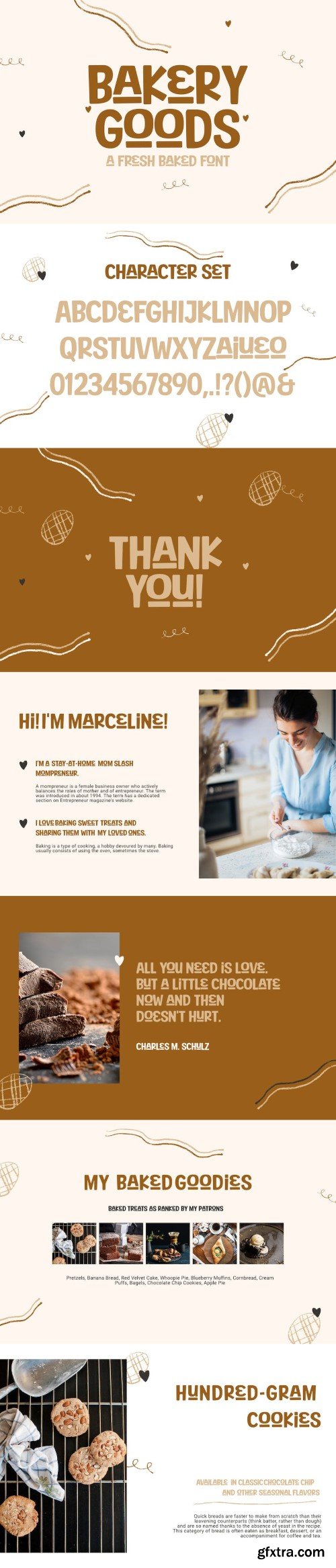 Bakery Goods font