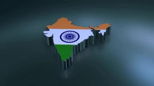 Videohive - India Map V2 - 48035212 - 48035212