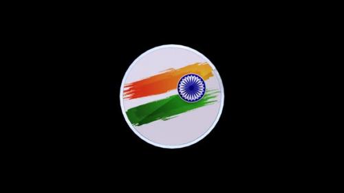 Videohive - India Flag V4 - 48035611 - 48035611