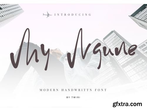 My Ngune Font Handwritten Ui8.net