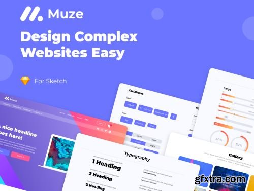 Muze Design System Ui8.net