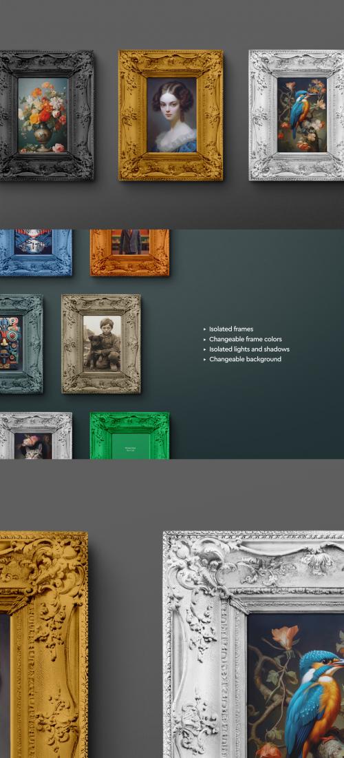 Frame Mockup 10 x 15 Old Antique 650604391