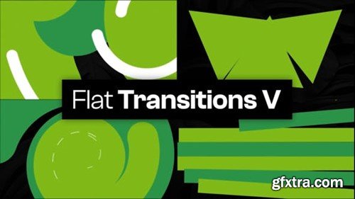 Videohive 25 Flat Transitions V 48108491