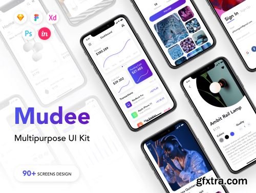 Mudeee - Multipurpose UI Kit Ui8.net