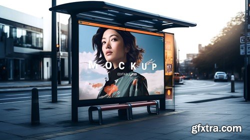 Cinematic Billboard Mockup Collection BH84DQT