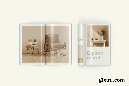 Magazine PSD Mockup 6V8LZMH