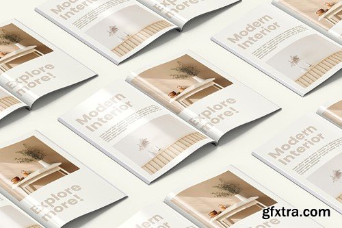 Magazine PSD Mockup 6V8LZMH